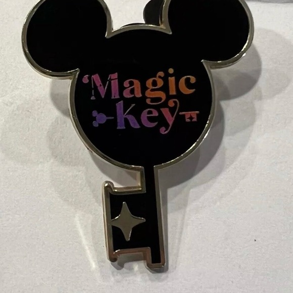 Disney Jewelry - Disney Gold Mickey Key Pin